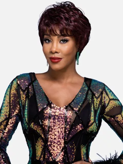Vivica A Fox Synthetic Pure Comfort Cap Wig – JOLEEN-V