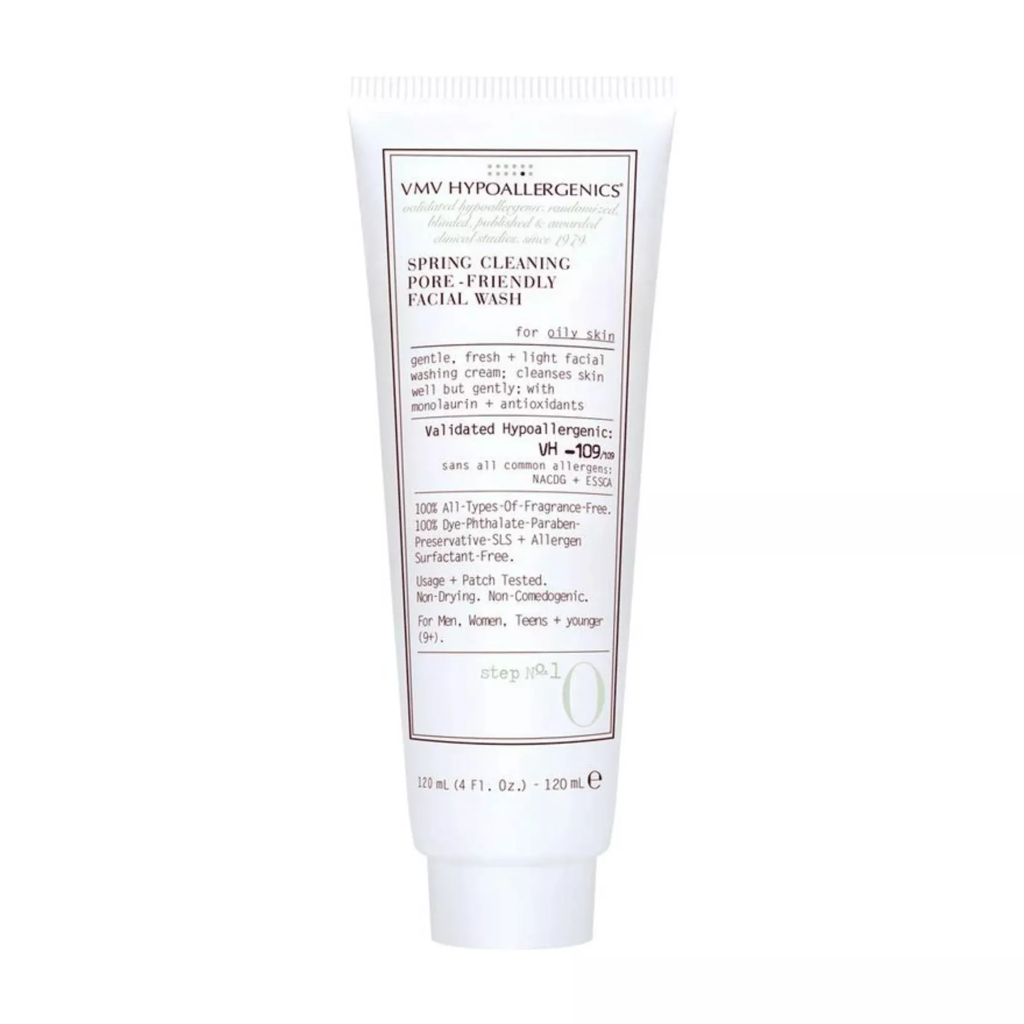 VMV Hypoallergenic Face Wash | Skin Type Solutions