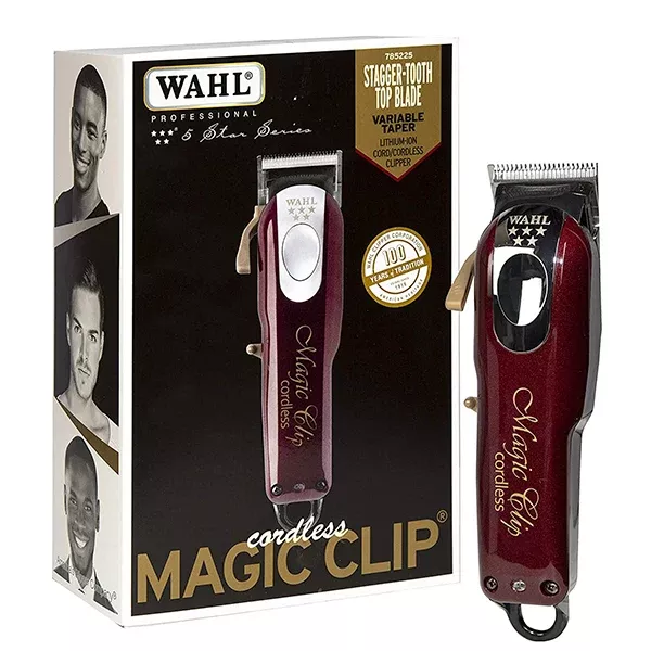 Wahl Professional 5-Star Cord/Cordless Magic Clip Clipper #8148