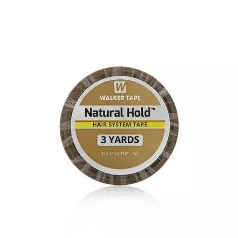 Walker Tape Natural Hold Tape Rolls 3/4" Inch x 3 Yards