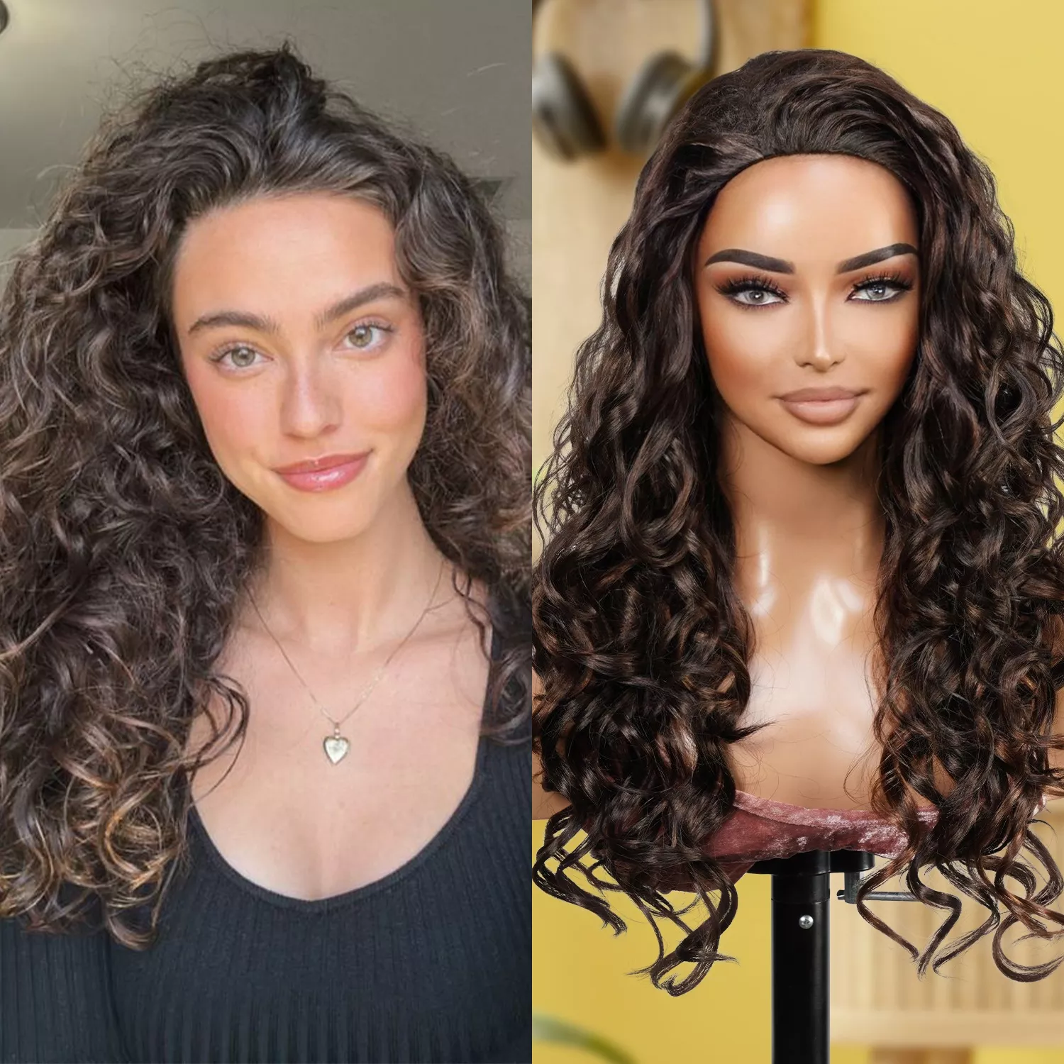 Water Wave Long Half Wig Pazazz RV-Alena
