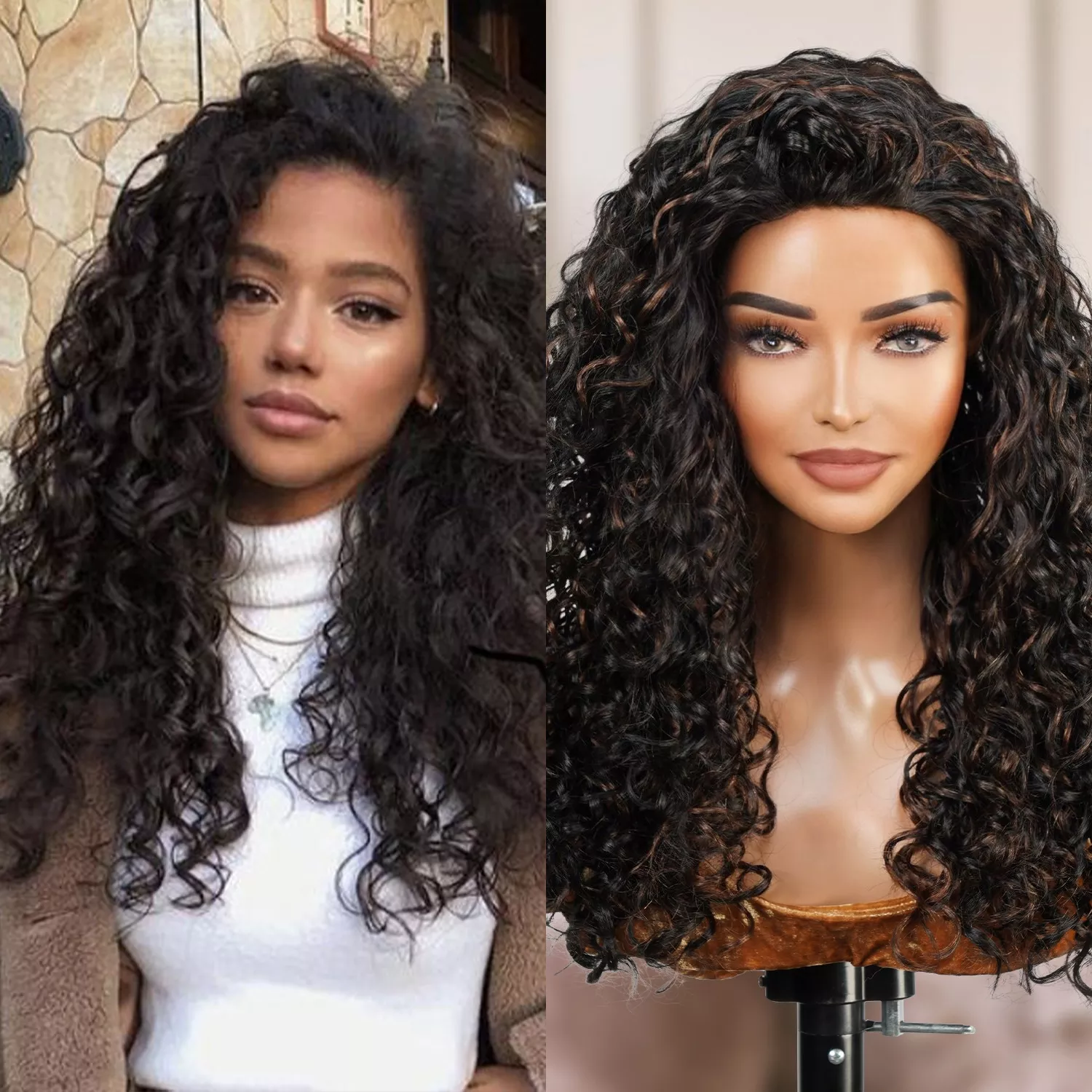 Water Wave Long Half Wig Pazazz RV-Zara