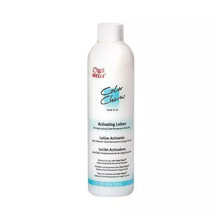 Wella Color Charm Activating Lotion 8 oz