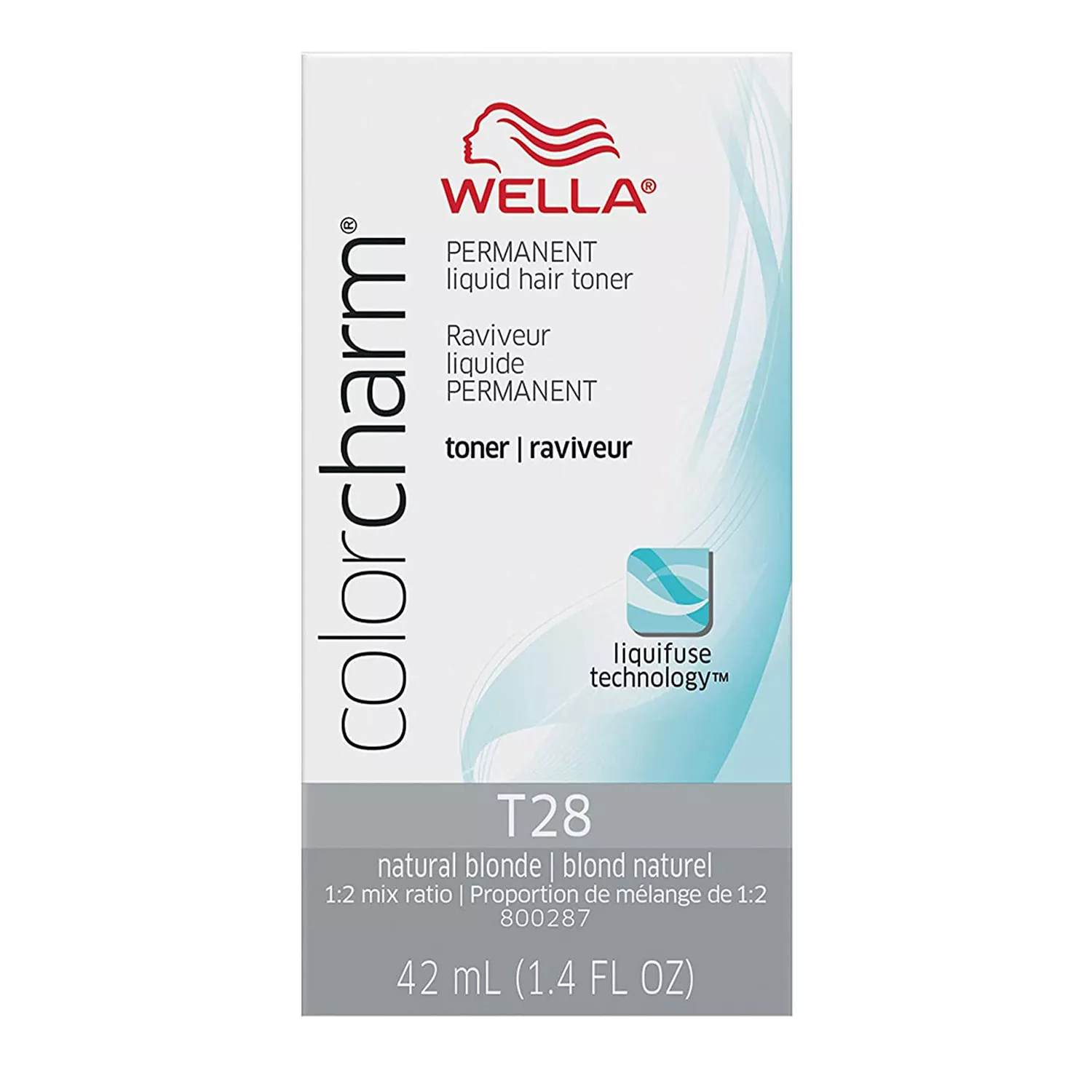 Wella Color Charm Permanent Liquid Hair Toner 1.4oz/ 42ml