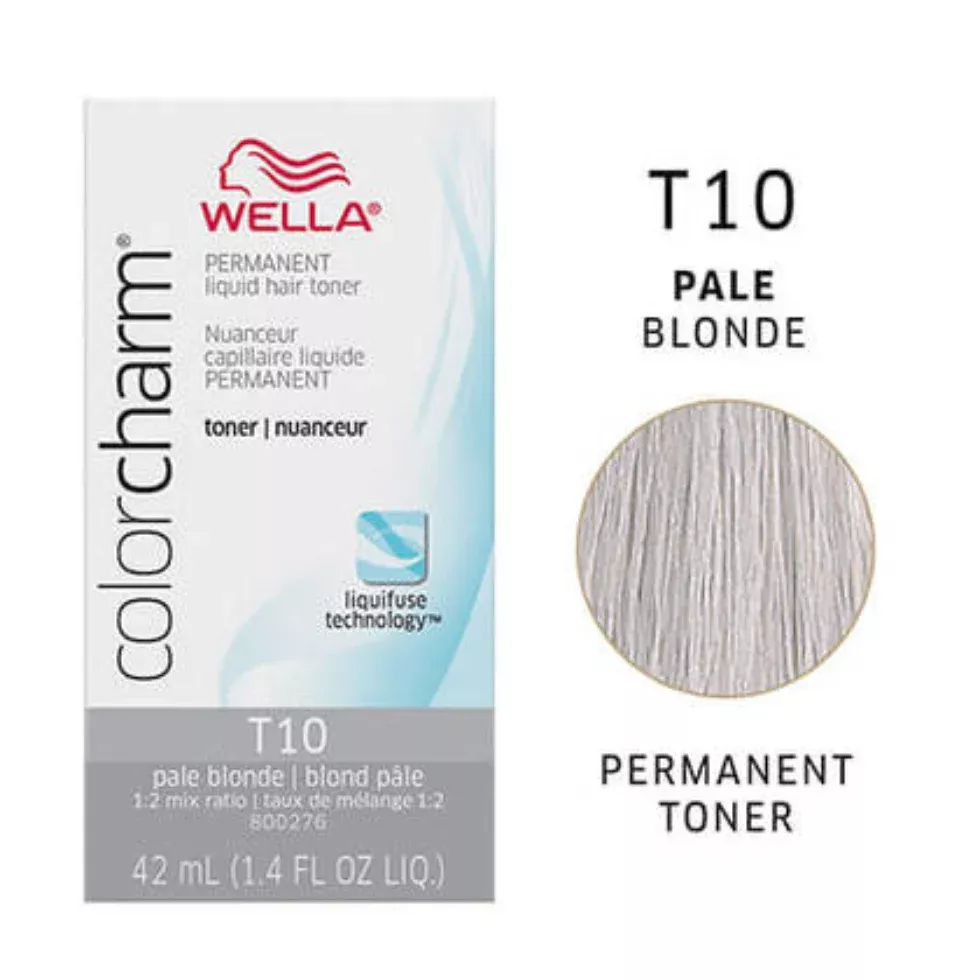 Wella ColorCharm Toner | Blonde Toning & Brass Neutralizing Hair Treatment