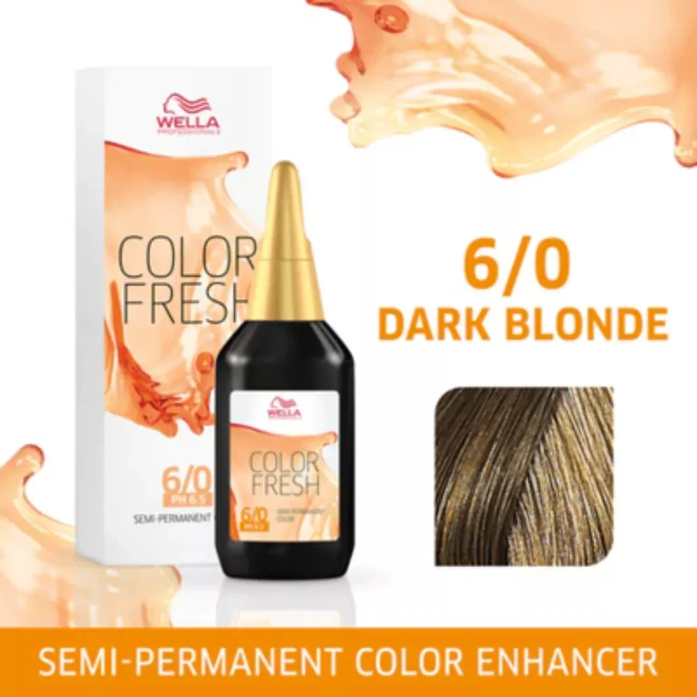 Wella Professionals Color Fresh 75ml | Semi Permanent Hair Color & Shine Gloss