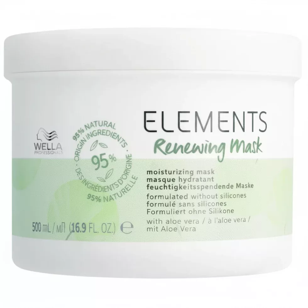 Wella Professionals Elements Renewing Mask 500ml – Deep Nourishing Hair Mask