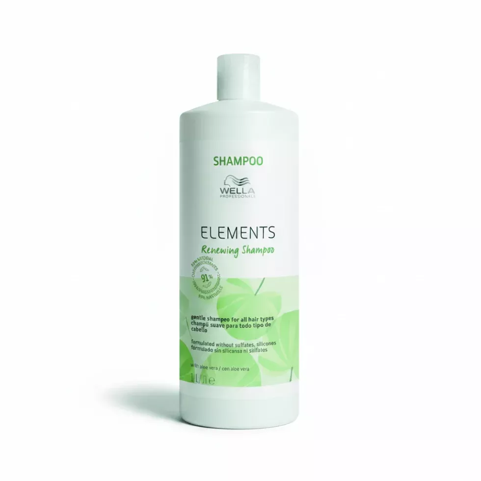 Wella Professionals Elements Renewing Shampoo 1000ml – Gentle Moisture Shampoo