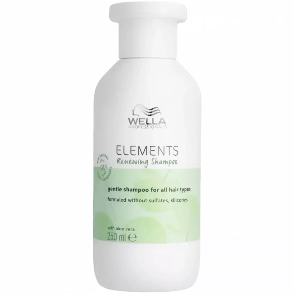 Wella Professionals Elements Renewing Shampoo 300ml – Gentle Hair Cleanser