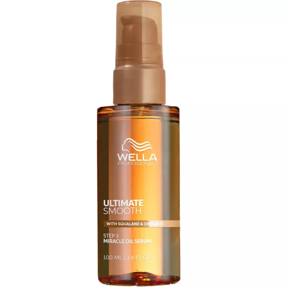 Wella Professionals Ultimate Smooth Miracle Oil Serum 100ml | Shine & Frizz Control