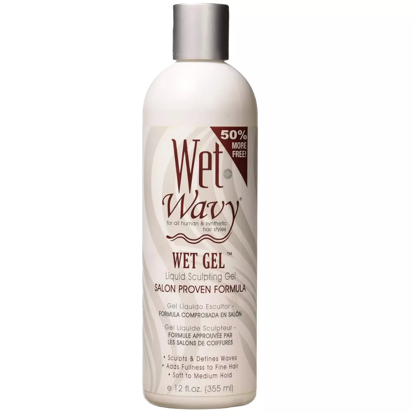 Wet-N-Wavy Wet Gel Liquid Sculpting Gel 12 oz