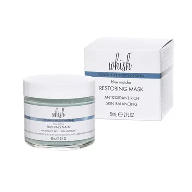 Whish Beauty Blue Matcha Restoring Mask - 2 Fl. Oz.