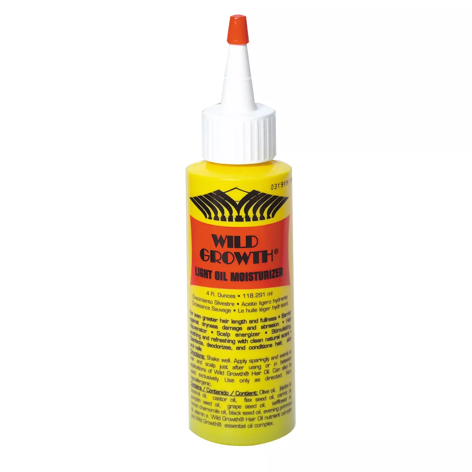 Wild Growth Light Oil Moisturizer 4 oz