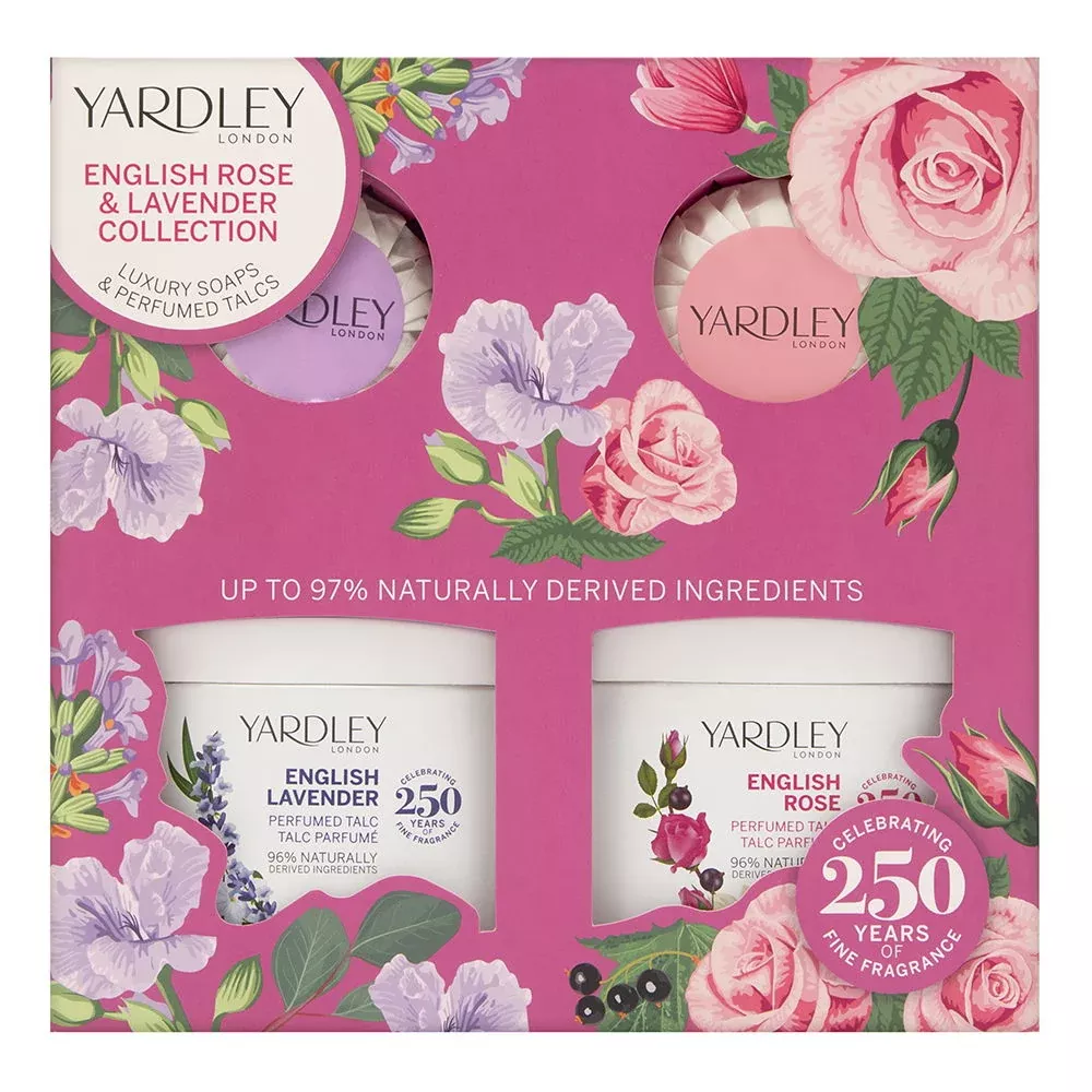 Yardley London English Rose & Lavender Collection 2 x 50g/1.7oz