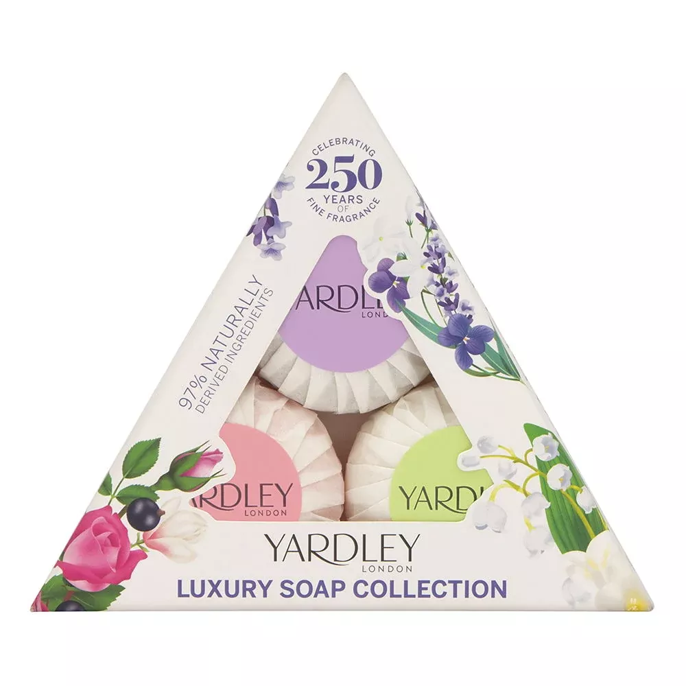 Yardley London Luxury Soap Trio Collection 3 x 50g/1.7oz