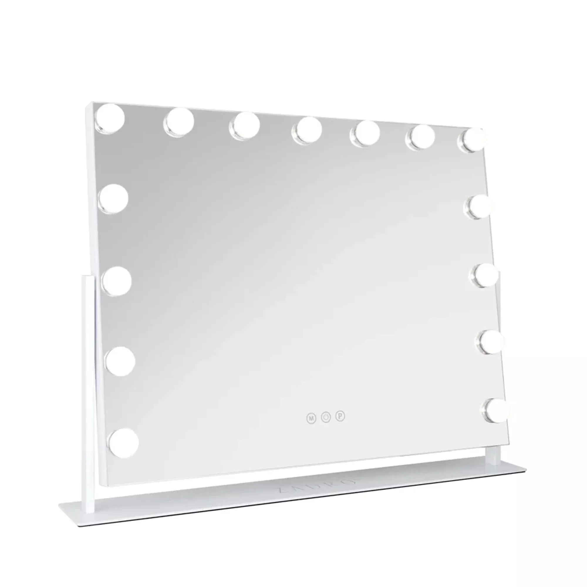 Zadro 15 Led Light Bulb Horizontal Hollywood Makeup Mirror 25" x 20”
