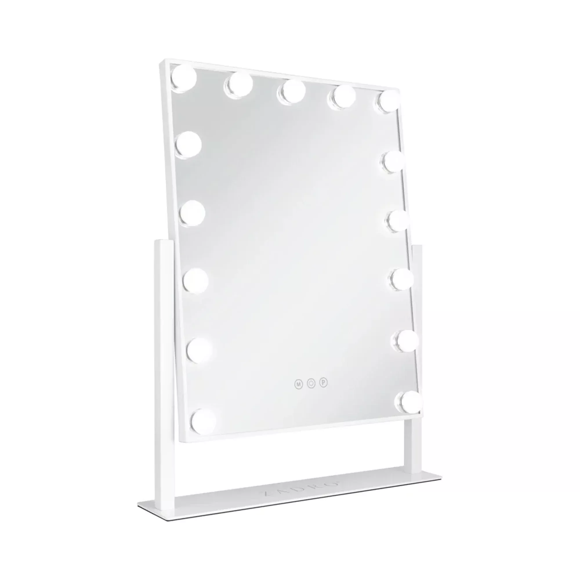 Zadro 15 Led Light Bulb Vertical Hollywood Makeup Mirror 18" x 21"