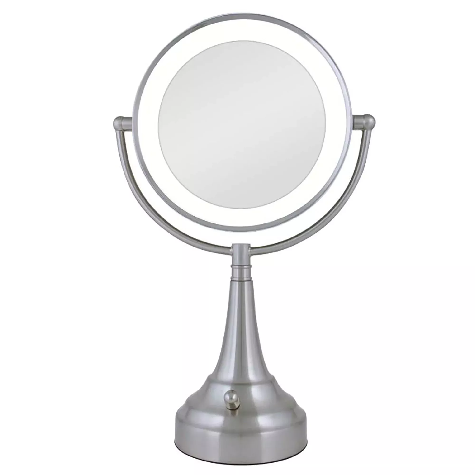 Zadro11" Round LED Cordless Dual-Sided Mirror 10X/1X LEDSV410