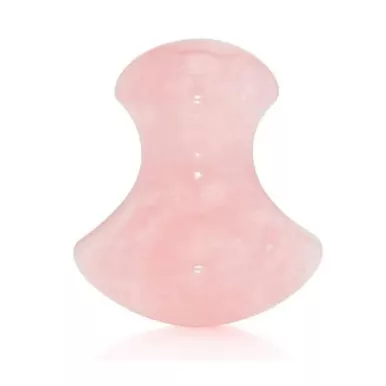 ZAQ Rose Quartz Gua Sha Mushroom Shape