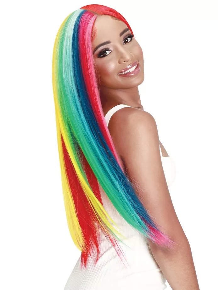ZURRY SIS SYNTHETIC HAIR HD LACE FRONT WIG LF-SKY