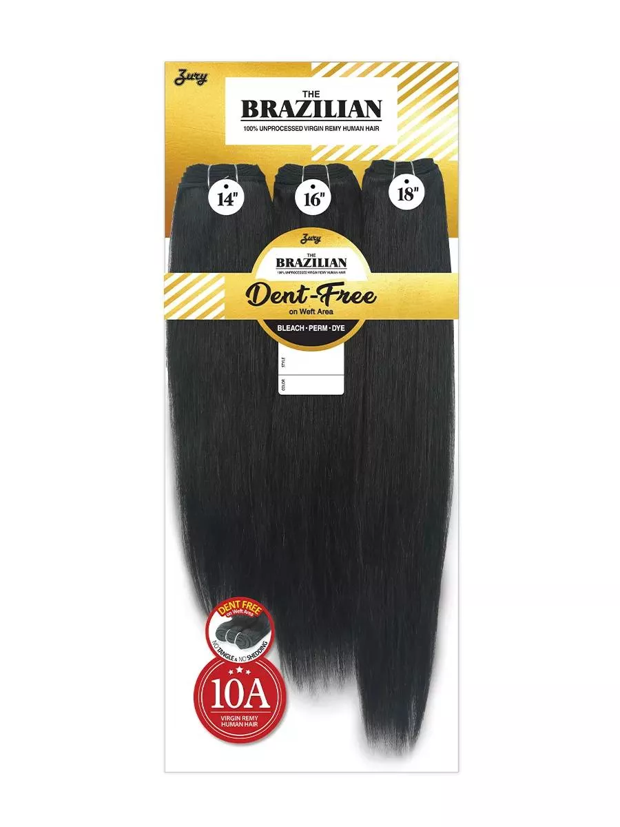 ZURY 100% UNPROCESSED VIRGIN REMY HUMAN HAIR – THE BRAZILIAN MULTI STRAIGHT