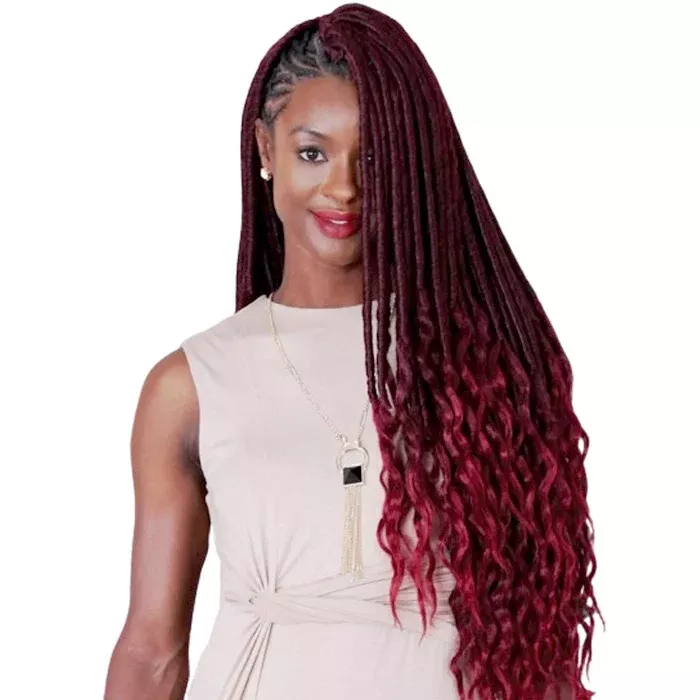 Zury Goddess Loc Crochet Braid 2X LOOSE WAVE 18 Inch