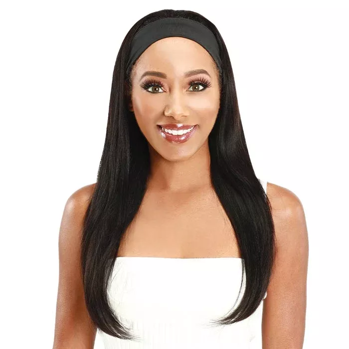 Zury Sis 100% Human Hair Headband Wig - ARAN