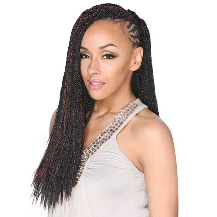 Zury Sis Crochet Braid - MICRO SENEGALESE TWIST 20" (100% Hand Braided)