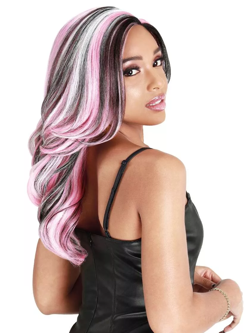 ZURY SIS DIMENSIONAL HIGHLIGHTS SYNTHETIC HD LACE FRONT WIG – LF HD LUA