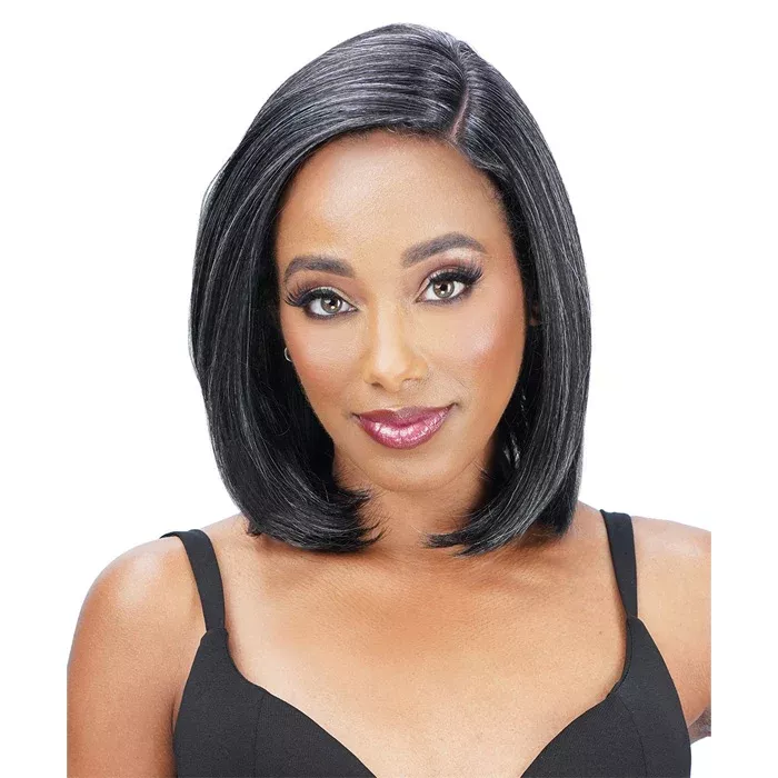 Zury Sis Ms.Wisdom Salt and Pepper Lace Part Wig – WISDOM 304