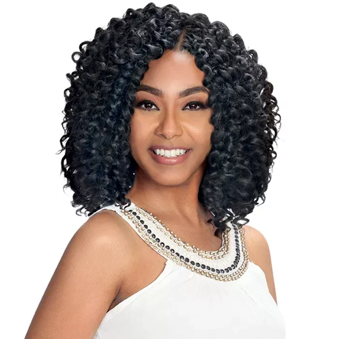 Zury Sis Naturali Star V8910 Crochet Braid – WANDA CURL 8/9/10″ (1 Pack Enough)