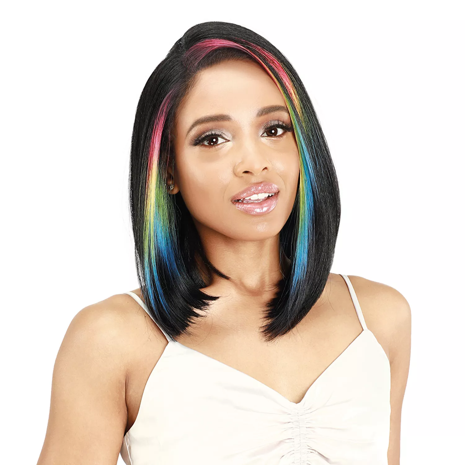 Zury Sis Prime Human Hair Blend HD Lace Front Wig 13X4 Free Part PM-FP LACE Kama