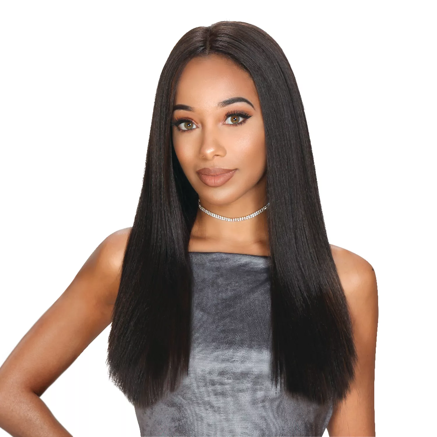 Zury Sis Prime Human Hair Blend Lace Front Wig PM-360 LACE Sia
