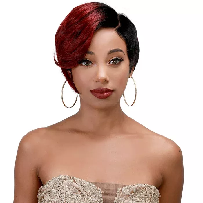 Zury Sis Sassy Razor Chic Zig Zag Lace Part Wig – SASSY RC-H LOZA