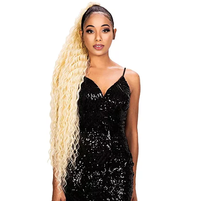 Zury SisNatural Dream Weave Feel & Look- MULTI DEEP WAVE 22″ + 5″ Deep Closure